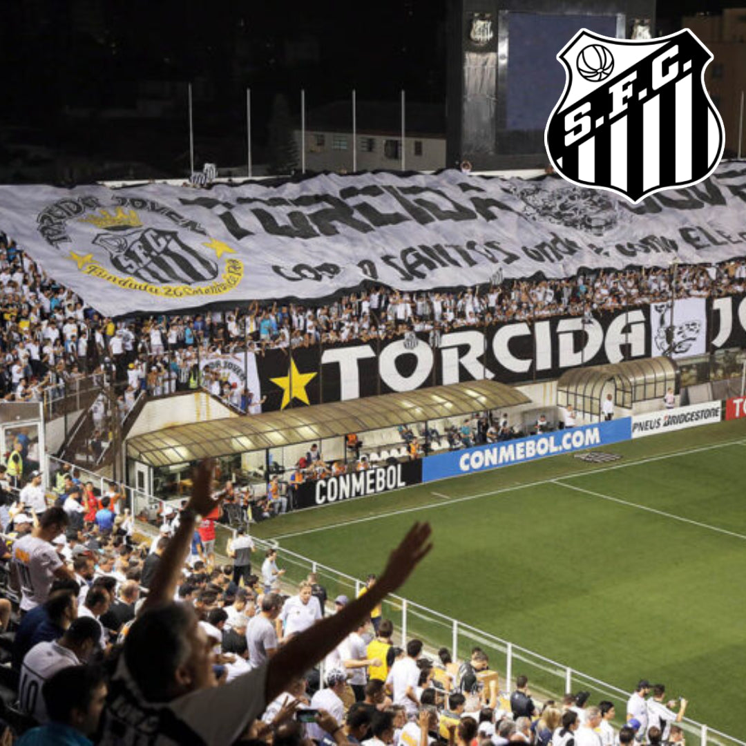 実物　SANTOS FUTEBOL CLUBE バナー Ticket(s) Only: Santos – Matchday Passport Ltd